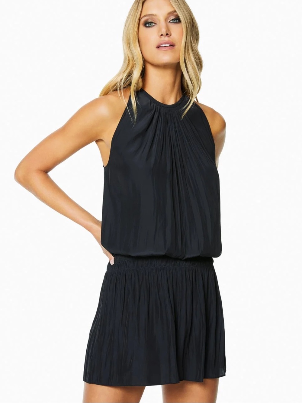 Black Ramy Brook Mini Dress